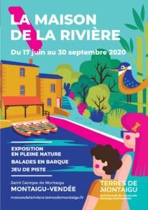 Image : couverture - Dépliant 2020 - Maison de la Rivière - Terres de Montaigu