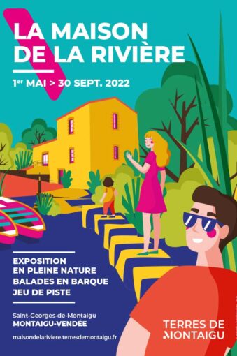 Affiche : Saison 2022 - Maison de la Rivière - Terres de Montaigu